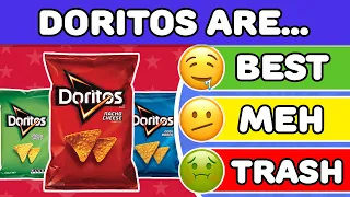 🍔 Tier List: Rank Junk Food from Best to Trash 😋  | Junk Food Quiz