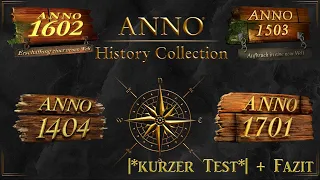 Anno HISTORY COLLECTION |*kurzer Test*| + Fazit