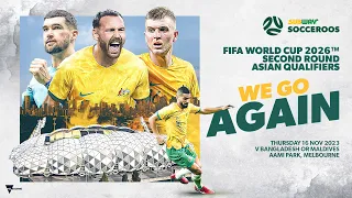 WE GO AGAIN! FIFA World Cup 2026™ Qualifiers kickoff in Melbourne!