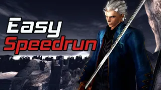 Vergil Easy World Record Speedrun | Devil May Cry 3