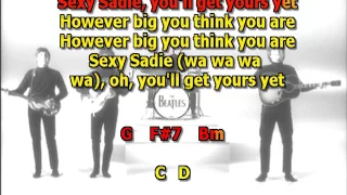 Sexy Sadie Beatles Mizo Lead vocals lyrics chords cover cover