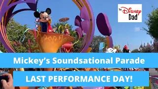 LAST DAY Mickey’s Soundsational Parade at Disneyland Park 2019 FINAL PERFORMANCE DAY!