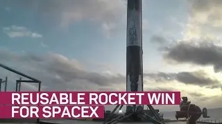 SpaceX nails reusable rocket milestone