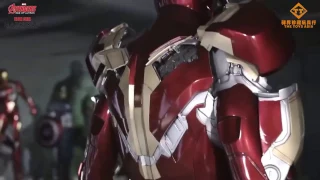 Most Insane Life-Size Iron Man Mark 43  Wearable Insane Body Armor Suit.