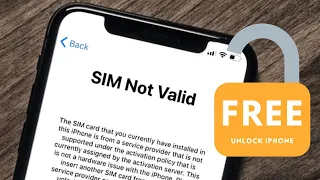 iPhone Sim Not Valid Solved - How to Unlock iPhone Sim Not Valid ✅ 100% Working Solution 2023