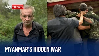 Myanmar: Sky's Stuart Ramsay takes you inside the hidden civil war