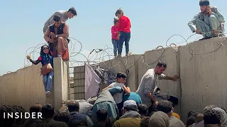 Chaos In Afghanistan As People Try To Flee The Taliban