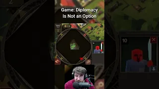 Tried a new game called Diplomacy is not an option, More clips soon #shorts