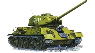 World of tanks. Т-34-85. Лучший средний танк 6 уровня.