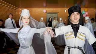 Адыгэ Джэгу. Встреча невесты аул Понежукай, Адыгея 2018. Адыгейская свадьба.