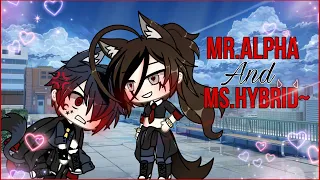 ✨Mr.Alpha and Ms.Hybrid~😈 [GACHA] -Original- Gachalife mini movie 🍿 [ GACHA ]