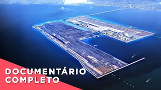 O primeiro Aeroporto Construído em cima do Mar - Aeroporto de Kansai