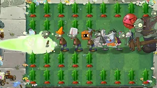 PvZ 2 1000 Plants Level 100 Vs 8 Modern Zombies Level 100