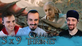 Game Of Thrones 5x9 Reaction!! "The Dance of Dragons"