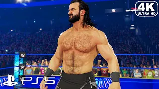 WWE 2K23 PS5 - Drew McIntyre vs Bobby Lashley (4K ULTRA HD PS5) WWE 2K