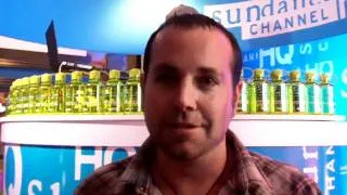 Brita's Drew McGowan Talks to Terra at Sundance Film Festival Party