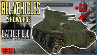 Battlefield 1942 - All Vehicles Showcase (Expansions Included) - +than 60 Vehicles! [4K 60FPS]