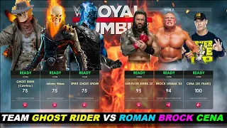 Can Team Ghost Rider Defeat Team Roman Reigns WWE 2K22