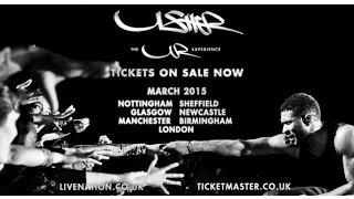 Usher UR Experience Tour in UK #URXTOUR 2015