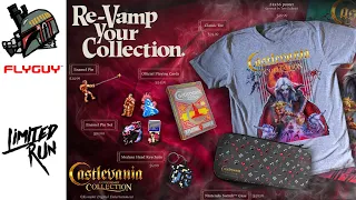 LimitedRunGames Castlevania Requiem Rondo of Blood & Symphony of the Night PS4 and Merch Overview