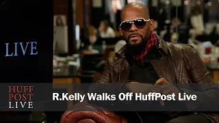 R.Kelly Walks Off HuffPost Live