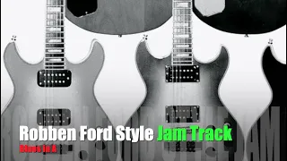 Jam Track: Robben Ford Style Blues in A  - backing track (Guitar/Sax/Harmonica etc)