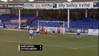 Hartlepool United 0-1 Leyton Orient - 21st February 2009