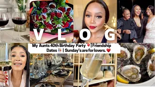Vlog: Celebrating My Aunt At The Houghton Hotel | Friendship Date | Sunday’s Are For Lovers & More