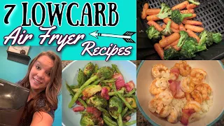 7 LOW CARB AIR FRYER RECIPES | WHATS FOR DINNER
