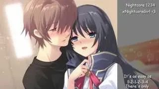 ♫ Nightcore ♫ - 1,2,3,4 with lyrics ~request (plain white t's)