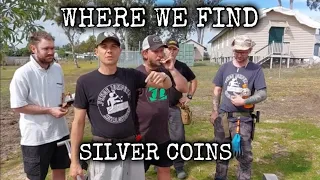 WHERE WE FIND SILVER COINS IN BRISBANE