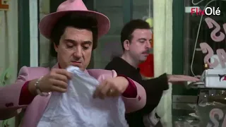 Makinavaja y su traje de Ataulfo Domínguez en Makinavaja, el ultimo choriso (Carlos Suárez, 1982)