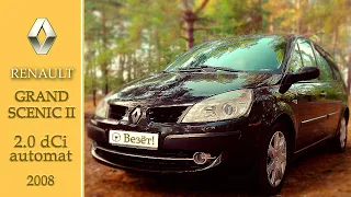 Самый редкий, и самый удачный Сценик-2! RENAULT Grand Scenic-2, 2,0 dCi автомат. Рено Гранд Сценик 2