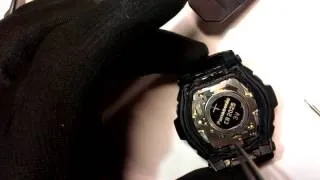 Casio G-Shock G-7700 разборка, замена экрана, батарейки часть 1. Changing battery, broken screen.