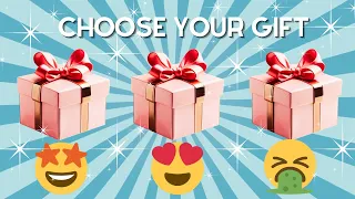 Choose Your Gift🎁❤️3 Gift Box Challenge 😍🤩🤮 #3giftbox #pickone #wouldyourather #giftbox