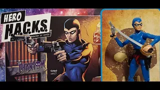 Bossfight Studios Hero H.A.C.K.S The Phantom Julie Walker 1:18 Scale Action Figure Review.