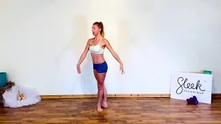 Standing Abs -  Ballet based workout for core shape and posture (under 10 minutes)
