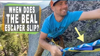 Would you Trust the Beal Escaper for Rappelling?