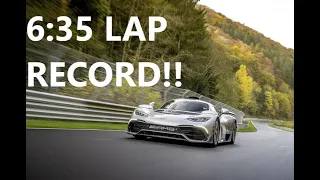 6:35 Nordschleife Lap Record - Mercedes AMG ONE at the Nürburgring