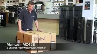 McIntosh MC452 Power Amplifier unboxing | TLPCHC TLPWLG