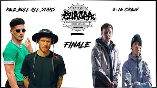 Lil Zoo & Menno (RedBull All stars) vs Ralfinio & UKol (3:16) / Battle Europa 2022 - Final Battle