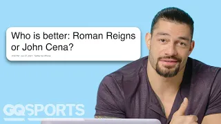 WWE Superstar Roman Reigns Replies to Fans on the Internet | Actually Me | GQ Sports