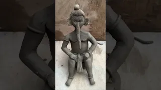 Ganesh idol making/ganpati murti making/ganpati idol making #shorts#viral
