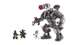 Lego Avengers Endgame 76124 War Machine Buster - MengBrick Build