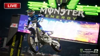 LIVE PLAY - Monster Energy Supercross 2 - 2019 game