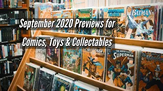 September 2020 Previews for Comics, Toys and Collectables