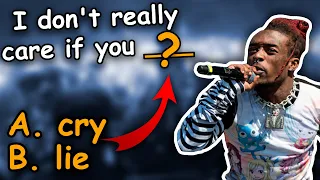 Guess the MISSING WORD in the RAP LYRICS | Music Quiz