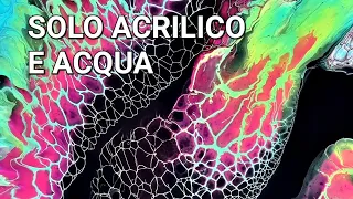 #142 Creare Le CELLE - Acrilico Fluido - Tecnica SWIPE! Fluid Art in Italiano