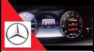 ➤ 2018 MERCEDES BENZ S63 AMG 4Matic+ (612 hp) 0-100 km/h- 0-200 km/h & 0-310 km/h Acceleration