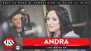 Andra live La Kiss FM - Razi cu Rusu si Andrei